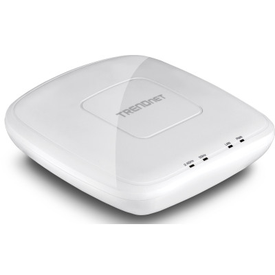 TRENDnet TEW-825DAP 4 dBi AC1750 PoE WiFi 5 access point, internal antennas, MIMO technology, 2.4/5 GHz